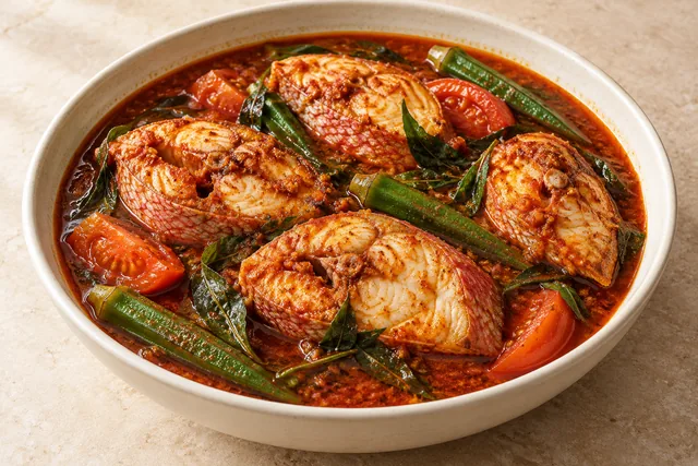 Asam Pedas Ikan Merah
